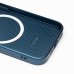 Чехол-накладка для Apple iPhone 15 Pro (синий) ORG SM021 SafeMag