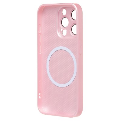 Чехол-накладка для Apple iPhone 15 Pro (светло-розовый) ORG SM021 SafeMag