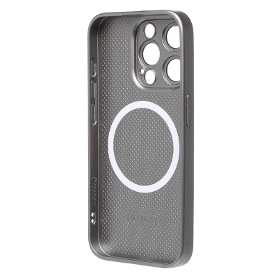 Чехол-накладка для Apple iPhone 15 Pro (титановый) ORG SM021 SafeMag