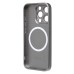 Чехол-накладка для Apple iPhone 15 Pro (титановый) ORG SM021 SafeMag