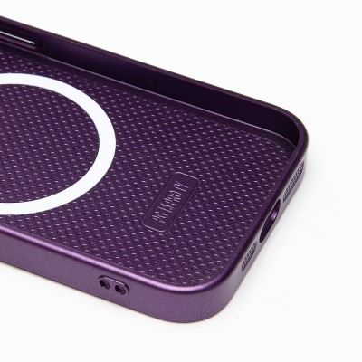 Чехол-накладка для Apple iPhone 15 Pro (фиолетовый) ORG SM021 SafeMag