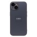 Чехол-накладка для Apple iPhone 15 (черный) ORG SM021 SafeMag