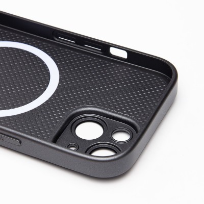 Чехол-накладка для Apple iPhone 15 (черный) ORG SM021 SafeMag
