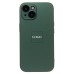 Чехол-накладка для Apple iPhone 15 (зеленый) ORG SM021 SafeMag