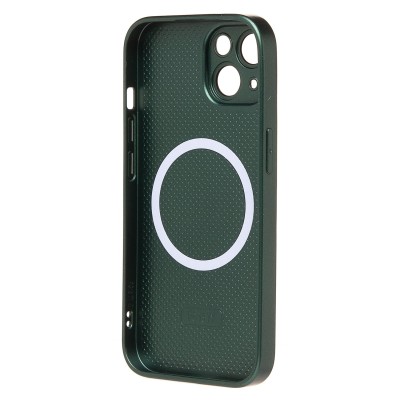 Чехол-накладка для Apple iPhone 15 (зеленый) ORG SM021 SafeMag