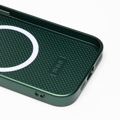 Чехол-накладка для Apple iPhone 15 (зеленый) ORG SM021 SafeMag