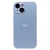 Чехол-накладка для Apple iPhone 15 (голубой) ORG SM021 SafeMag
