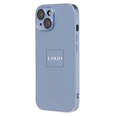 Чехол-накладка для Apple iPhone 15 (голубой) ORG SM021 SafeMag