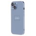 Чехол-накладка для Apple iPhone 15 (голубой) ORG SM021 SafeMag