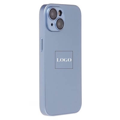Чехол-накладка для Apple iPhone 15 (голубой) ORG SM021 SafeMag