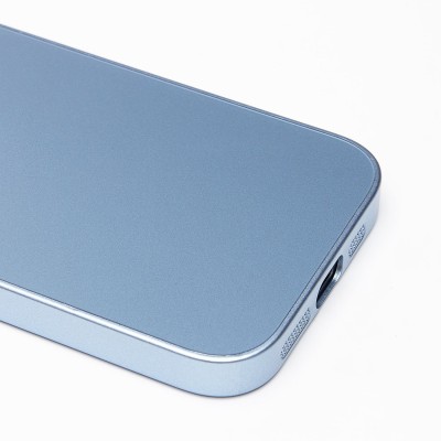 Чехол-накладка для Apple iPhone 15 (голубой) ORG SM021 SafeMag