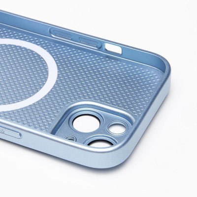 Чехол-накладка для Apple iPhone 15 (голубой) ORG SM021 SafeMag