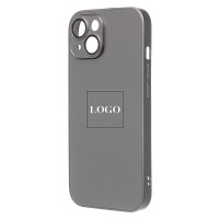 Чехол-накладка для Apple iPhone 15 (титановый) ORG SM021 SafeMag