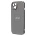 Чехол-накладка для Apple iPhone 15 (титановый) ORG SM021 SafeMag