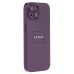 Чехол-накладка для Apple iPhone 15 (фиолетовый) ORG SM021 SafeMag