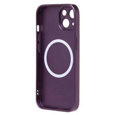 Чехол-накладка для Apple iPhone 15 (фиолетовый) ORG SM021 SafeMag