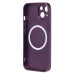 Чехол-накладка для Apple iPhone 15 (фиолетовый) ORG SM021 SafeMag