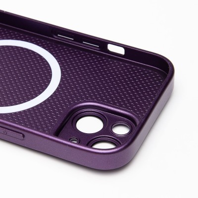 Чехол-накладка для Apple iPhone 15 (фиолетовый) ORG SM021 SafeMag