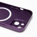 Чехол-накладка для Apple iPhone 15 (фиолетовый) ORG SM021 SafeMag