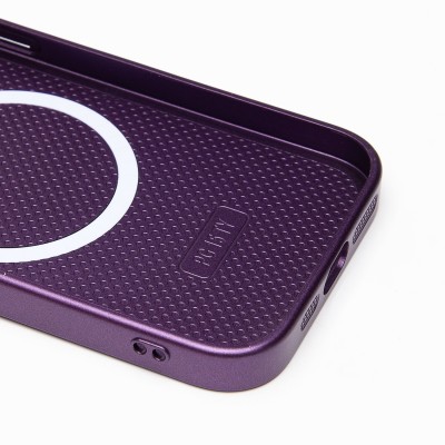 Чехол-накладка для Apple iPhone 15 (фиолетовый) ORG SM021 SafeMag