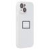 Чехол-накладка для Apple iPhone 15 (белый) ORG SM021 SafeMag