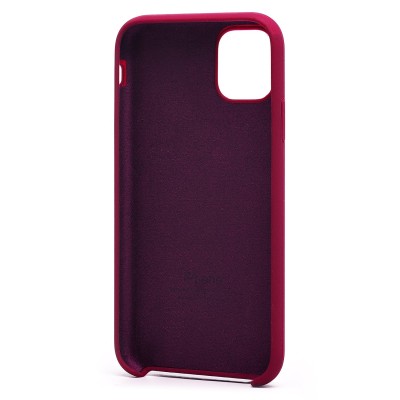 Чехол-накладка для Apple iPhone 11 (бордовый) ORG Soft Touch
