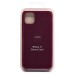 Чехол-накладка для Apple iPhone 11 (бордовый) ORG Soft Touch