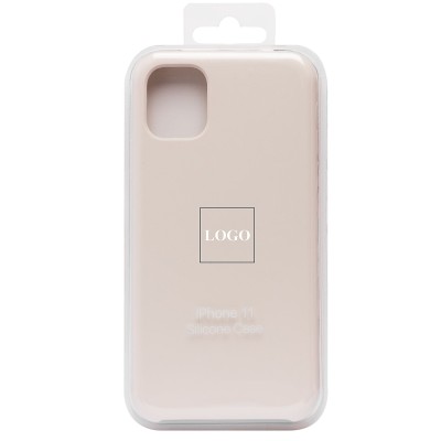 Чехол-накладка для Apple iPhone 11 (цвет слоновой кости) ORG Soft Touch