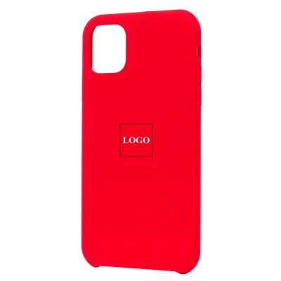 Чехол-накладка для Apple iPhone 11 (красный) ORG Soft Touch