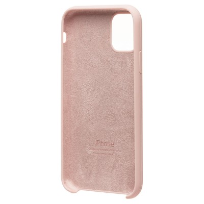 Чехол-накладка для Apple iPhone 11 (песочный розовый) ORG Soft Touch