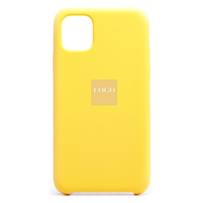 Чехол-накладка для Apple iPhone 11 (желтый) ORG Soft Touch