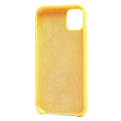 Чехол-накладка для Apple iPhone 11 (желтый) ORG Soft Touch