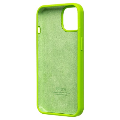 Чехол-накладка для Apple iPhone 13 (зеленый) ORG Soft Touch