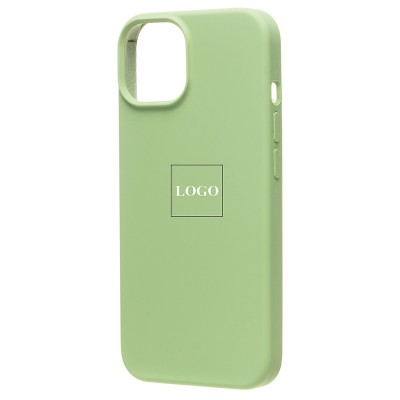 Чехол-накладка для Apple iPhone 13 (светло-зеленый) ORG Soft Touch