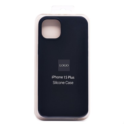 Чехол-накладка для Apple iPhone 15 Plus (черный) ORG Soft Touch