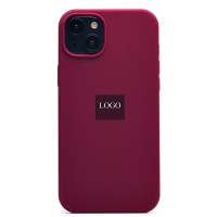 Чехол-накладка для Apple iPhone 15 Plus (бордовый) ORG Soft Touch