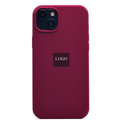 Чехол-накладка для Apple iPhone 15 Plus (бордовый) ORG Soft Touch Чехол-накладка для Apple iPhone 15 Plus (бордовый) ORG Soft Touch