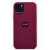 Чехол-накладка для Apple iPhone 15 Plus (бордовый) ORG Soft Touch