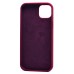 Чехол-накладка для Apple iPhone 15 Plus (бордовый) ORG Soft Touch