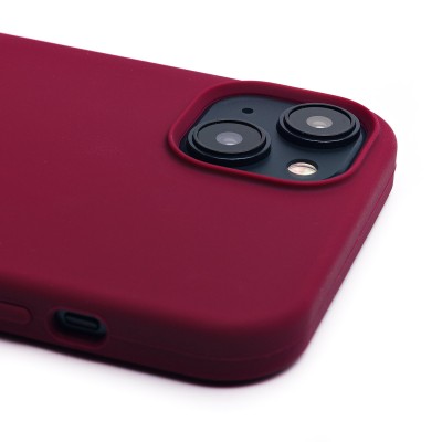 Чехол-накладка для Apple iPhone 15 Plus (бордовый) ORG Soft Touch