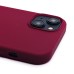 Чехол-накладка для Apple iPhone 15 Plus (бордовый) ORG Soft Touch