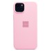 Чехол-накладка для Apple iPhone 15 Plus (светло-розовый) ORG Soft Touch