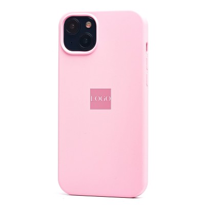 Чехол-накладка для Apple iPhone 15 Plus (светло-розовый) ORG Soft Touch