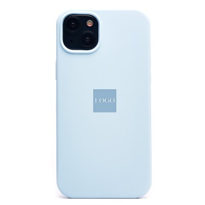 Чехол-накладка для Apple iPhone 15 Plus (пастельный синий) ORG Soft Touch