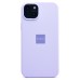 Чехол-накладка для Apple iPhone 15 Plus (пастельный сиреневый) ORG Soft Touch