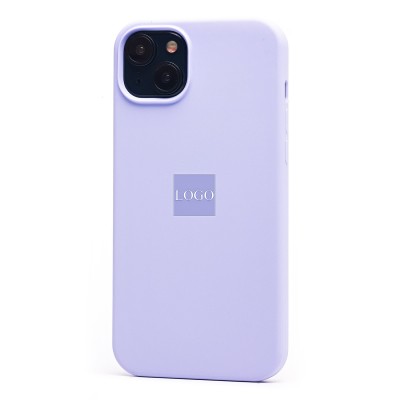 Чехол-накладка для Apple iPhone 15 Plus (пастельный сиреневый) ORG Soft Touch