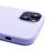 Чехол-накладка для Apple iPhone 15 Plus (пастельный сиреневый) ORG Soft Touch
