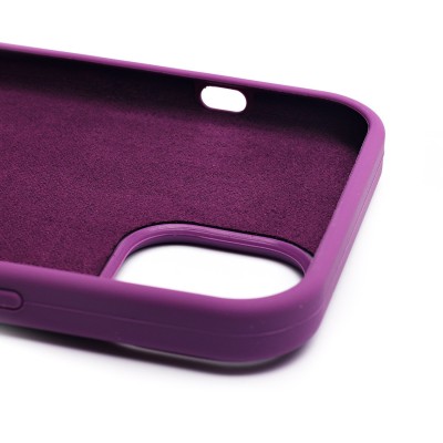 Чехол-накладка для Apple iPhone 15 Plus (фиолетовый) ORG Soft Touch