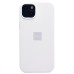 Чехол-накладка для Apple iPhone 15 Plus (белый) ORG Soft Touch
