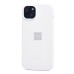 Чехол-накладка для Apple iPhone 15 Plus (белый) ORG Soft Touch